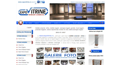 Desktop Screenshot of expovitrine.ro